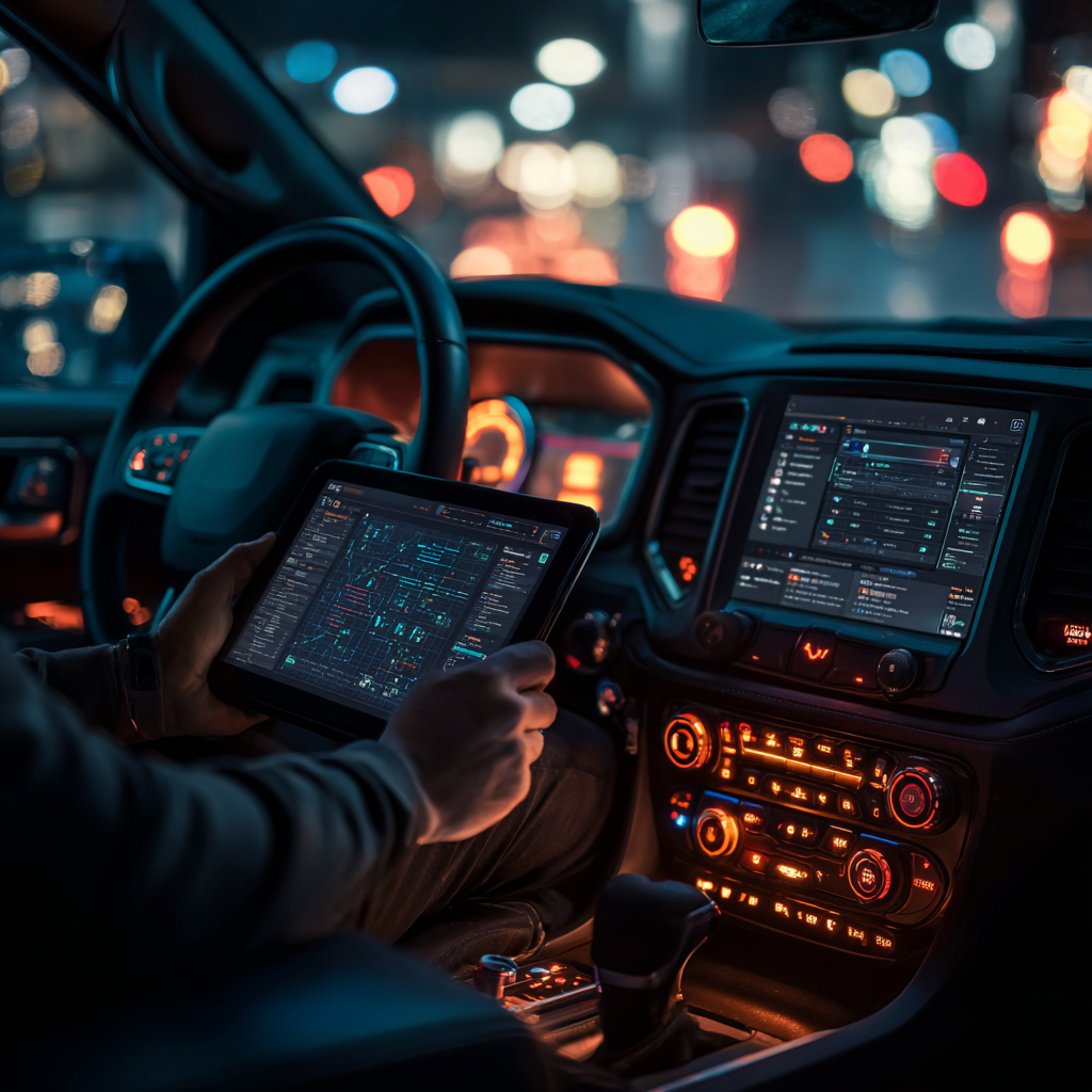 Car key programming with diagnostic tools by Grand Prairie locksmith